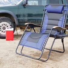 There are locks under the hand rails to keep the patio chairs in position. Phi Villa Padded Folding Zero Gravity Chair Review Simple And Affordable