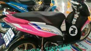 Harga striping mio j 115i desain moto gp mandalika racing se05 full sticker. Modifikasi Mio J Baby Look Youtube