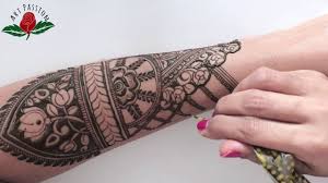 Beautiful Negative Spacing Lotus Style Intricate Full Hand Mehndi Design Youtube Full Hand Mehndi Designs Full Hand Mehndi Mehndi Designs For Hands
