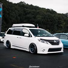 We bagged a 2015 toyota sienna, we did a bag over megan coilover kit. Riding Low 5 Awesome Stanced Siennas Toyota Parts Center Blog