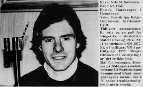 Avisreportasje om Nils M. Sørensen fra desember 1977**