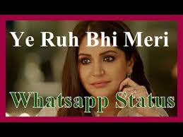 Ye Ruh Bhi Meri Female Version Ae Dil Hai Mushkil Whatsapp Status Video Whatsapp Video Status Youtub Female Songs Youtube Videos Music Ringtone Download