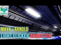 How To Create Light Flickering In Maya And Arnold Neon Flicker Animation Tutorial Youtube Animation Tutorial Flicker Tutorial