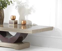 Add style to your home, with pieces that add to your decor while providing hidden storage. Rivilino Brown Marble Coffee Table Only Oak Furniture