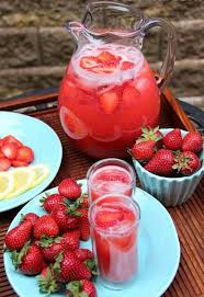 Limonade A La Fraise Recettes De Laylita Recettes De Boissons Limonade A La Fraise Recette