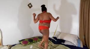 Bbw ebony show her big fat heavy belly 8 - ThisVid.com