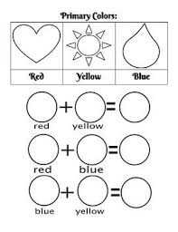 Primary and secondary colors worksheet. Kogilavani Krishnamorty Kkrishnamorty Profile Pinterest
