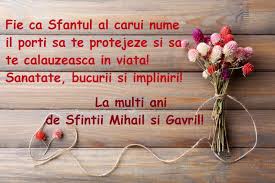 Luna noiembrie debuteaza cu o sarbatoare importanta: Mesaje Cu Imagini De SfinÈ›ii Mihail È™i Gavriil 2018 UrÄƒri Frumoase È™i FelicitÄƒri Divertisment Inedit Unica Ro