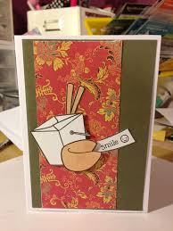 Handmade Card By Me Still Loving These Stamps Lawn Fawn Good Fortune Gutschein Basteln Essen Gutschein Basteln Kleine Geschenke