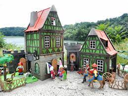 green houses lego knights playmobil house styles