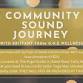 Community Sound Journey event in Black River Falls, WI