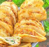 Khoai Môn Nhồi Thịt Chiên Giòn - Cách Làm Đơn Giản