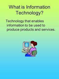 What Is Information Technology What Is Information Information Technology Reading Data