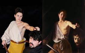 In his david with the head of goliath, caravaggio. We Recreated Caravaggio S David With The Head Of Goliath For Getty Museum Challenge Pics