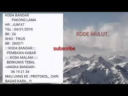 Kode Fajar Pakong 888