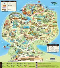 Visitor S Info Park Map Singapore Zoo Zoo Map Zoo