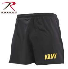 rothco army physical training shorts