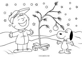 They may be small, but these handcrafted tabletop christmas trees add big style wherever you place them. Free Printable A Charlie Brown Christmas Coloring Pages For Kids