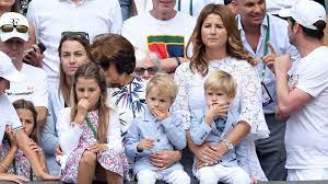 Mirka and roger federer had twins shortly after, daughters myla and charlene. Roger Federer S Kids Are The Cutest Fans At Wimbledon Men S Final