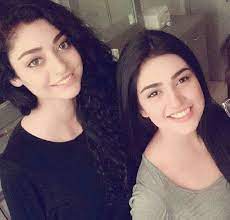 Sarah khan with sister noor khan #sarahkhan #noorzafarkhan #sister #celebrity #showbiz #stars #pakistani #fashion #wedding #bridal #beauty #starbuuz.pk. Pretty Sisters Sarah Khan N Noor Khan Pakistani Actress Prettiest Actresses Ayeza Khan Wedding
