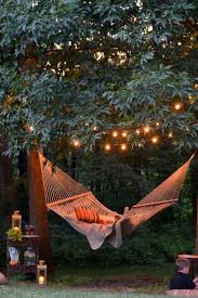 If you designed a special monogram for your wedding invitations, you can even use that very same monogram for the lighting. 32 Backyard Lighting Ideas How To Hang Outdoor String Lights