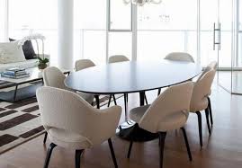10 Trends In Decorating With Modern Chairs 20 Dining Room Design Ideas Oval Dining Room Table Oval Table Dining Dining Room Chairs Modern