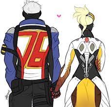 Solider 76 and Mercy 
