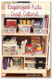 Kids Craft Area Organization With Printable Labels Kids Craft Storage Kids Room Organization Diy Kids Room Organization