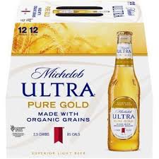 Michelob Ultra Pure Gold Beer 12pkb 12 Oz Shopsk