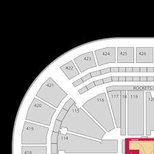Unmistakable Toyota Center Seating Chart Rockets Game