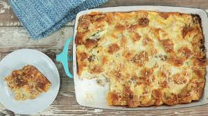 Cheesy Sausage And Croissant Casserole Recipe Southern Living