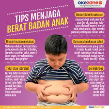 Berat badan seorang remaja putri adalah 47 kg dengan tinggi 163 cm. Okezone Infografis Tips Menjaga Berat Badan Anak