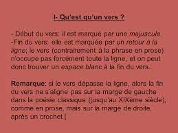 Je rt tout ce qui est en alexandrin classique (élisions proscrites, diérèses possibles, césure à l'hémistiche appréciée). L Etude D Un Texte Poetique Ppt Telecharger