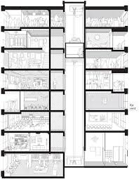 Lan Architecture Julien Lanoo 40 Housing Units Saussure Divisare Architecture Drawing Architecture Presentation Diagram Architecture