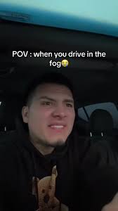 Driving in Fog: A Challenging Morning Experience