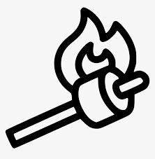 Stock.adobe.com has been visited by 1m+ users in the past month Roasting Marshmallows Roasting Marshmallows Clipart Black And White Hd Png Download Kindpng