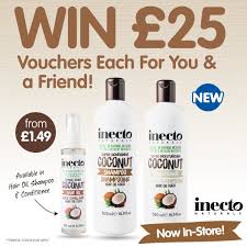 We have gone to great lengths to find the best quality argan oil, so you do not have to. B M Stores On Twitter Competition Time Flw Rt Tag A Mate For A Chance To Win A 25 Voucher For You A Friend Courtesy Of Inecto Ends 19 00 25 9 17