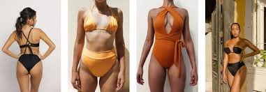 Over the shoulder straps are going to be easier to slide on and off then having to untie and tie your bathing suit top. The Best Bathing Suits For Your Body After Baby Thong Swimwear