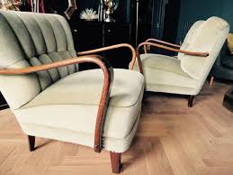 Pair Of British Art Deco Lounge Chairs Lounge Chair Floor Seating Chair