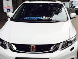 Tulisan depan kaca mobil lowered style. Termurah Cutting Sticker Mobil Stiker Kaca Sticker Lowredlifestyle Keren Lazada Indonesia