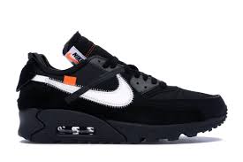 Nike Air Max 90 Off White Black In 2020 Nike Air Shoes Nike Air Max 90 Sneakers Men Fashion