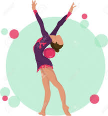 Ball, followed by 8794 people on pinterest. Young Girl Rhythmic Gymnastics With Ball Vector Illustration Royalty Free Cliparts Vectors And Stock Illustration Image 138567916