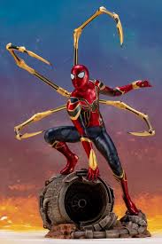 Tv Movie Video Game Action Figures Avengers 3 Infinity War Iron Spider Artfx Statue Model Marvel Decoration Figure Toys Hobbies Spiderman infinity war 17975 gifs. costurero