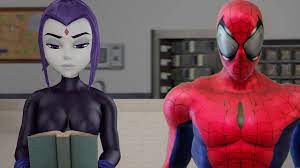 I always imagine that Redmoa makes Raven and Spider-Man animations on  YouTube instead of just Raven and Gwen. : r/Spiderman