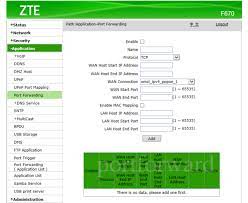 Zte ips zte usernames/passwords zte manuals. Simple Instructions To Help Setup A Port Forward On The Zte F670 Router