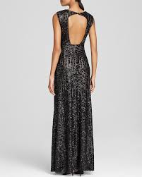 Vera Wang Sleeveless Sequin Embellished Gown Bloomingdale S Exclusive Women Bloomingdale S Embellished Gown Backless Dress Formal Gowns