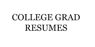 revise your new college grad resume by