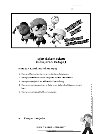 Dalam bahasa arab, kata jujur semakna dengan. Modul 3 Jujur Dalam Islam