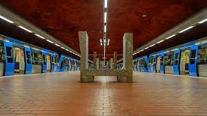 Och för att löpa eller gå är den alldeles utmärkt. Grona Linjen Stockholms Tunnelbana Wikipedia