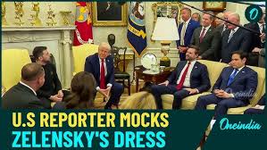 'Don't You've A Suit'? Trump, Vance Laugh as Zelensky HUMILIATED By U.S  Media For Not Wearing A Suit